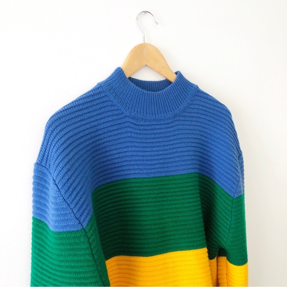 UNIF Oversized Colorblock Sweater - Picture 2 of 7
